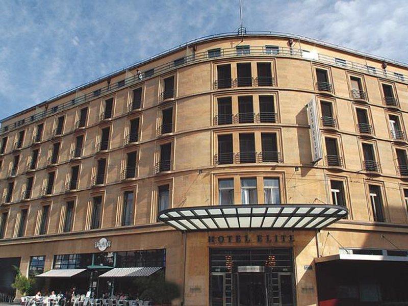 Art Deco Hotel Elite Biel Exterior foto